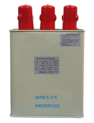 Tụ dầu hạ thế 440V, 30  kVar