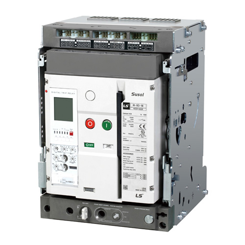 Máy cắt ACB AN-13D4-13A 4P 1250A loại di động LS