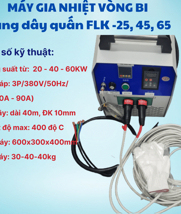 Máy gia nhiệt vòng bi kiểu dây quấn FLK-25